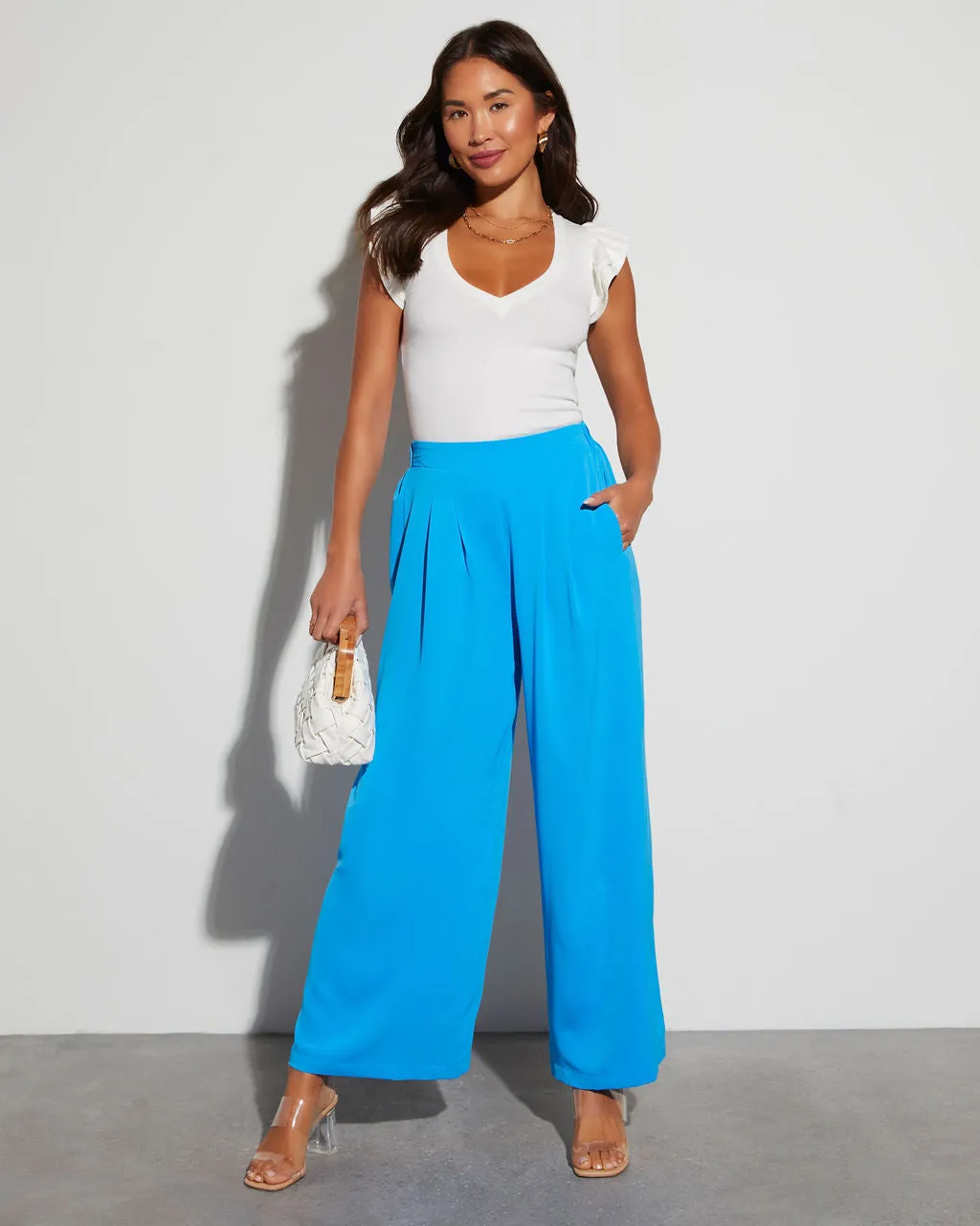 Banks Wide Leg Trouser Pants