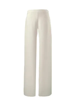 BEIGE WIDE LEG PANTS