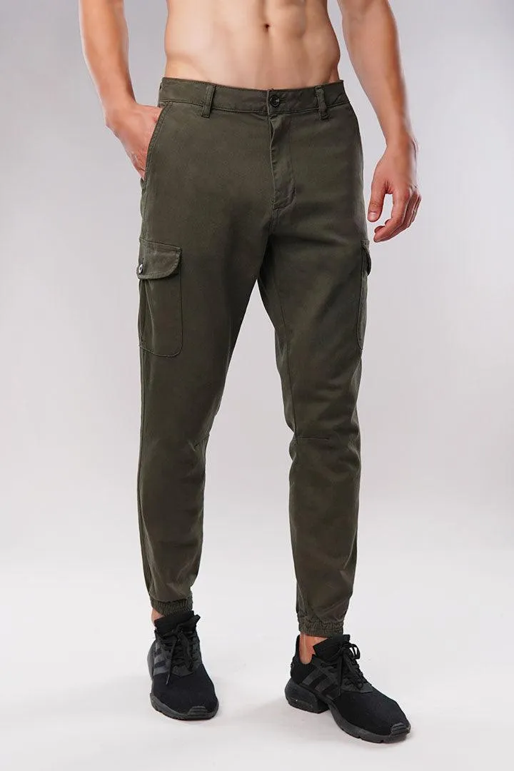 Cargo Pants - Olive Green