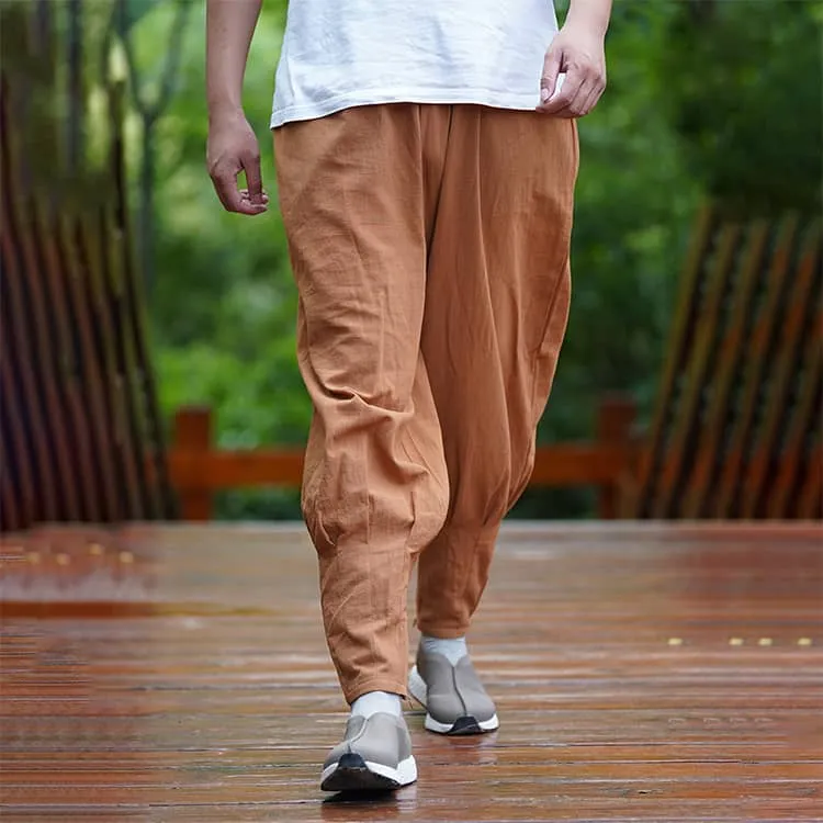 Casual Monk Pants with Puttees