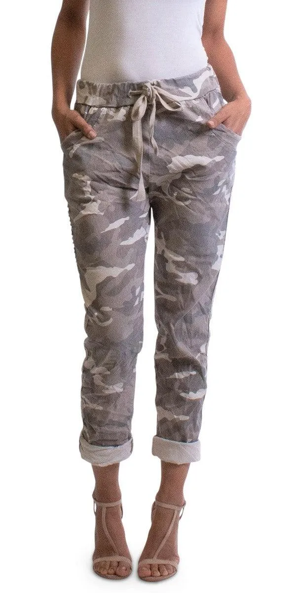 Caterina Camo Pants