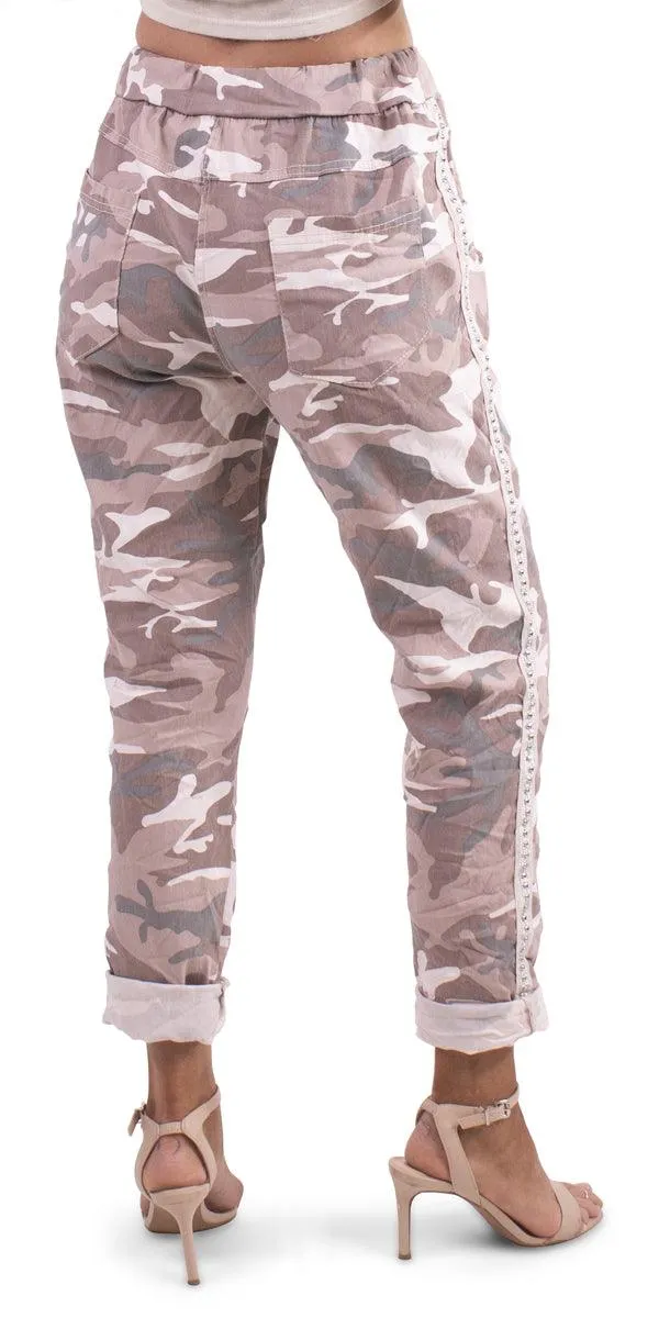 Caterina Camo Pants