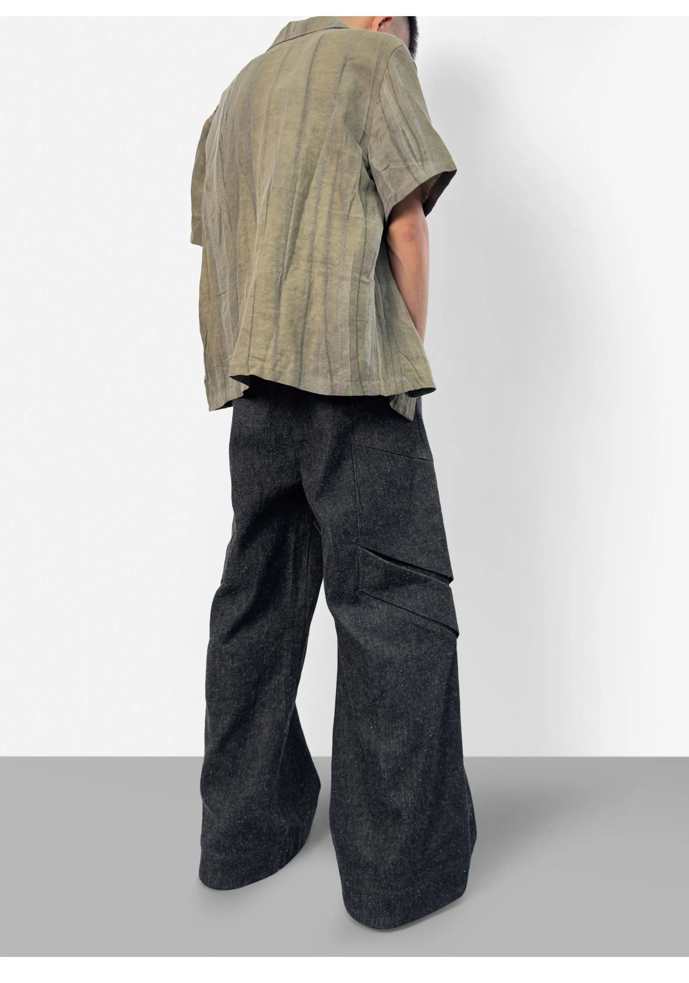 Chamfered Casual Pants