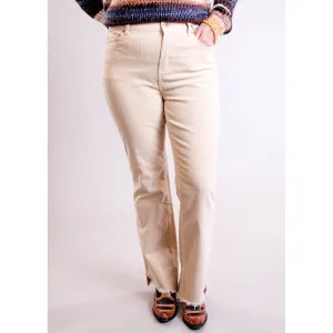 Charlie B Corduroy Asymmetrical Bootcut Pant