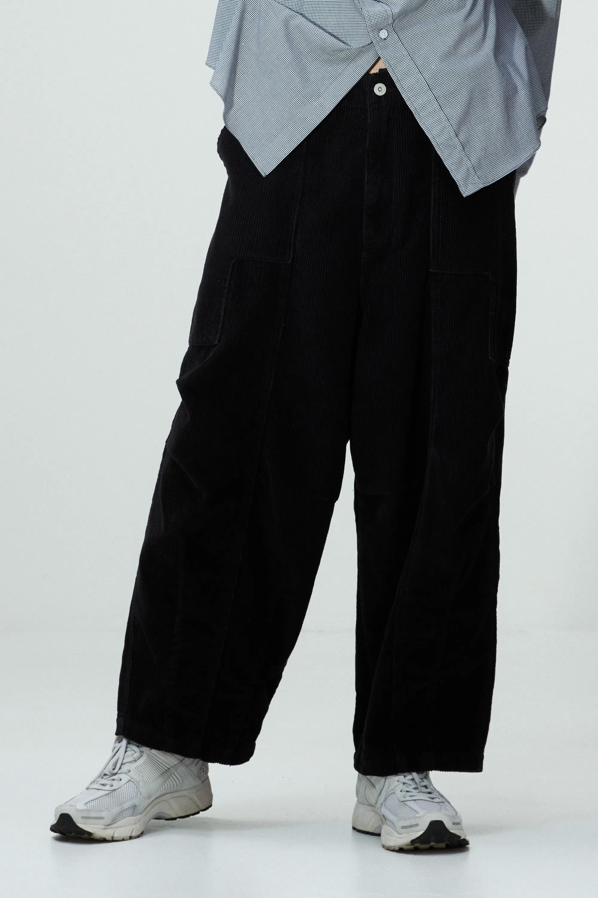 CORDUROY PONDERING PANT BLACK