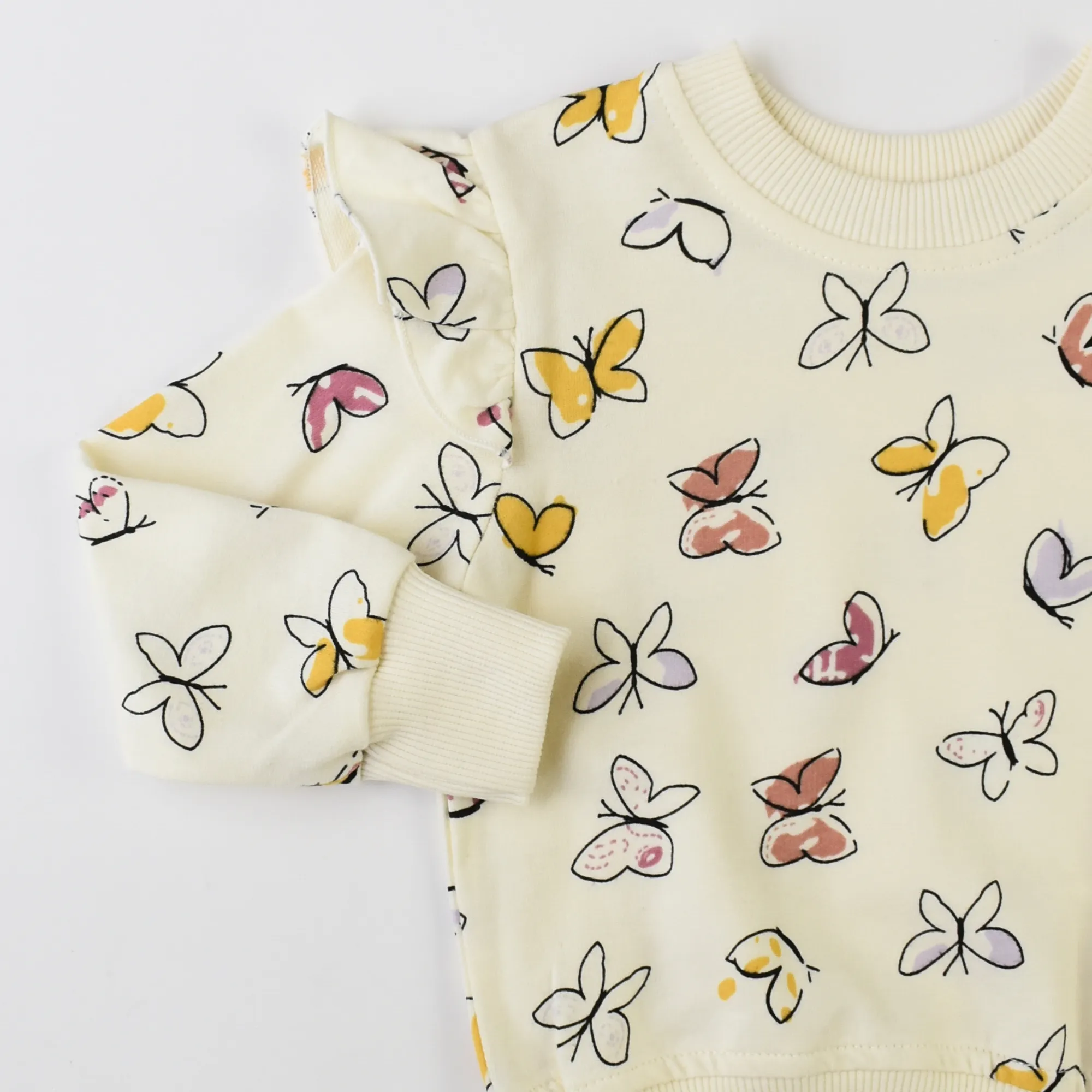 Dancing Butterfly Baby Cotton Set