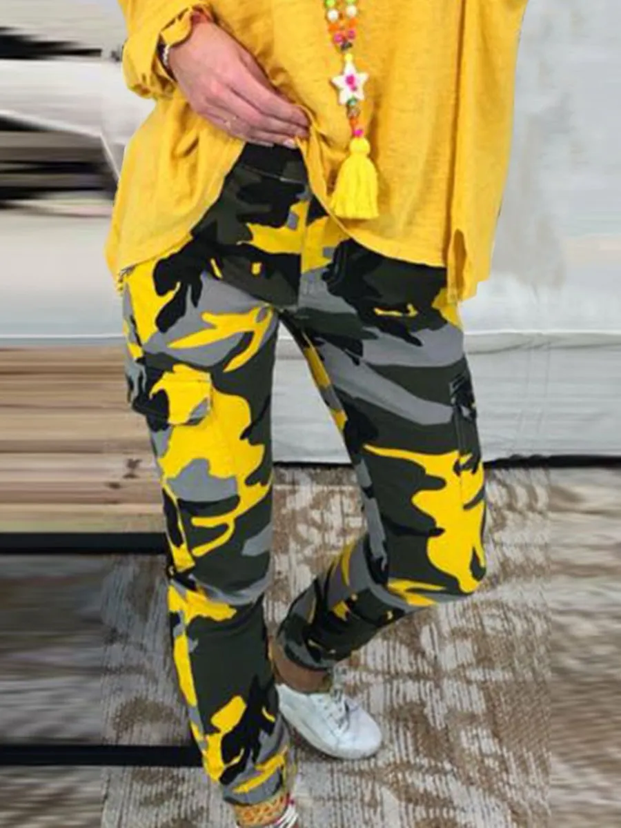 Fashion Camo Comfortable Pants