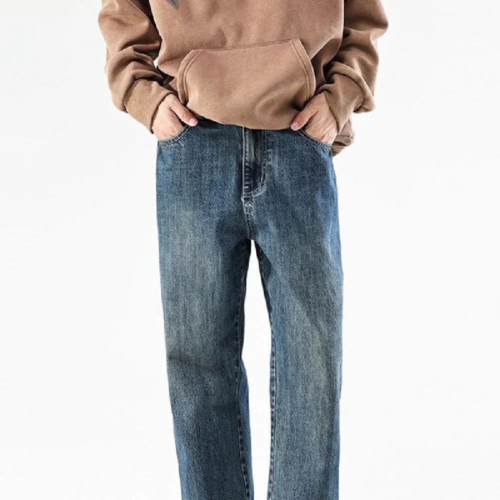 Fashionable Loose All-match Casual Jeans For Men