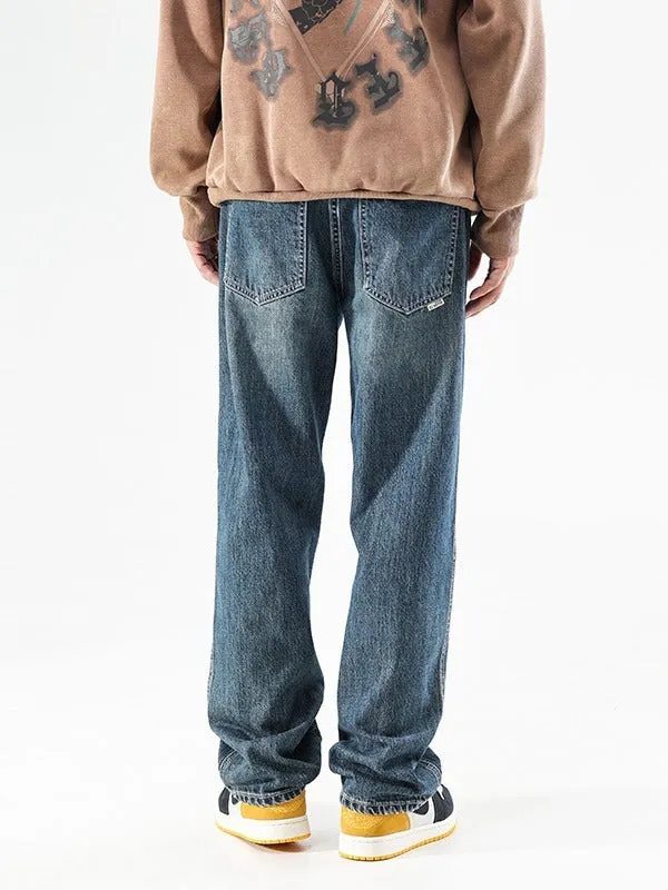 Fashionable Loose All-match Casual Jeans For Men