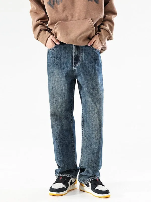 Fashionable Loose All-match Casual Jeans For Men