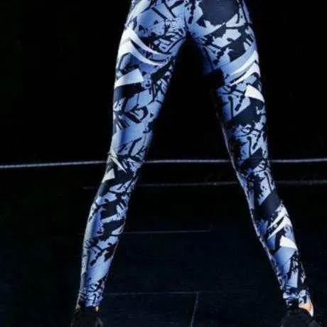 Glow Chic's Pattern Printed Sportswear Pants