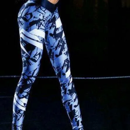 Glow Chic's Pattern Printed Sportswear Pants