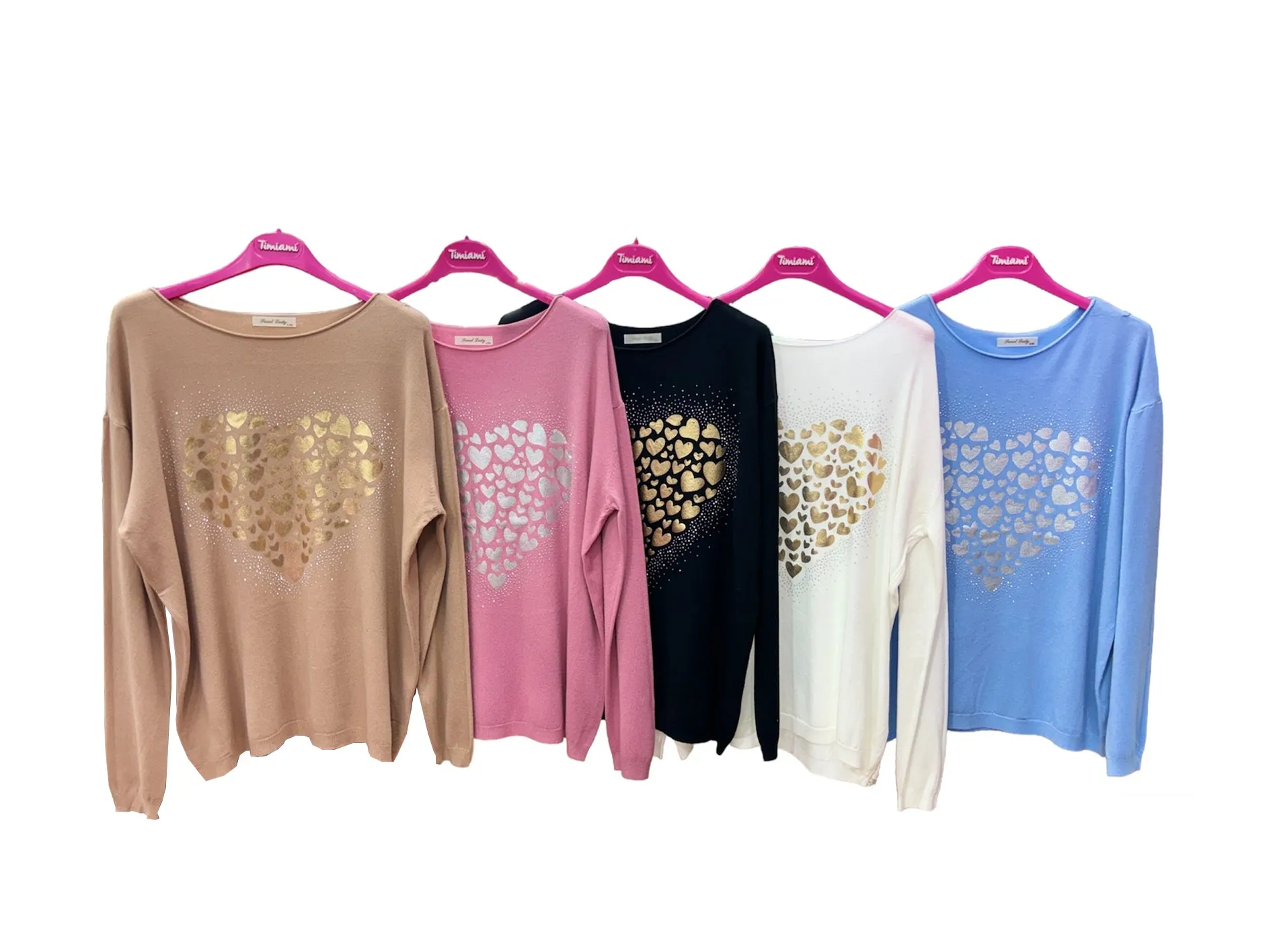 Heart Print Jumper Pack of 12 pcs