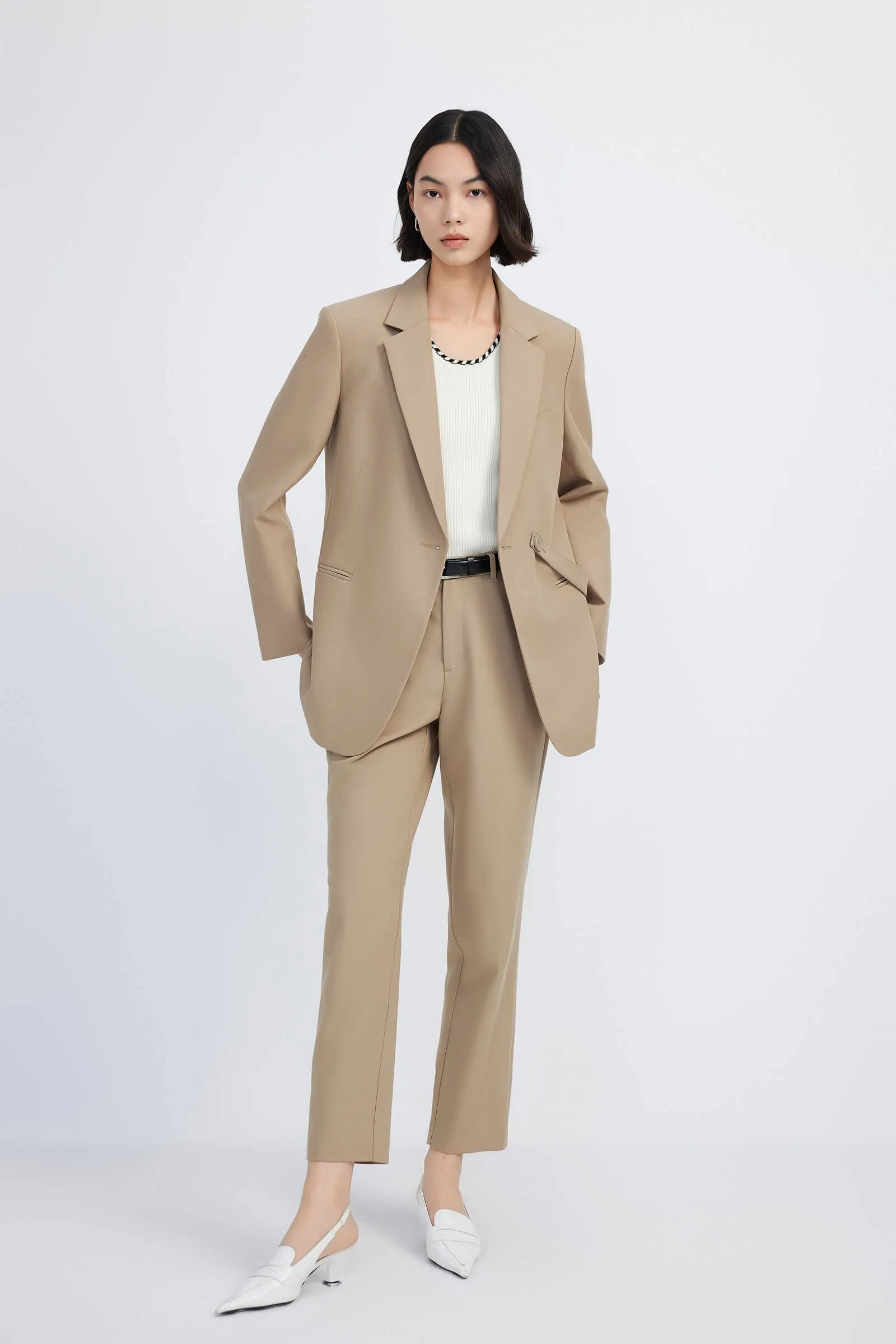 LILY Nine-Quarter Skinny Business Pants