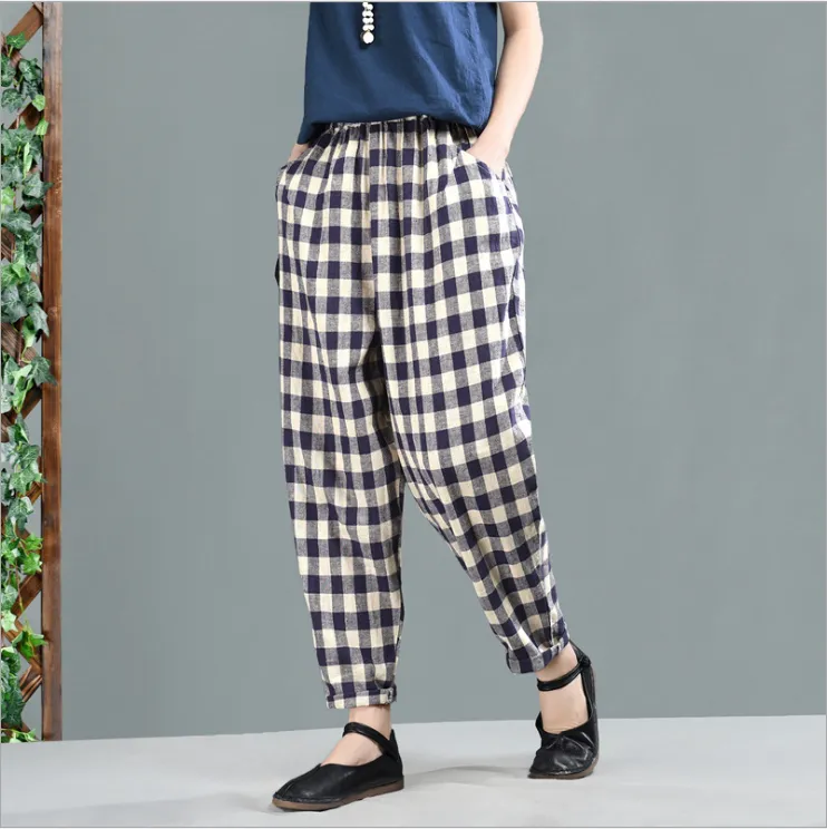 Linen Summer Women Casual Pants LPP97136