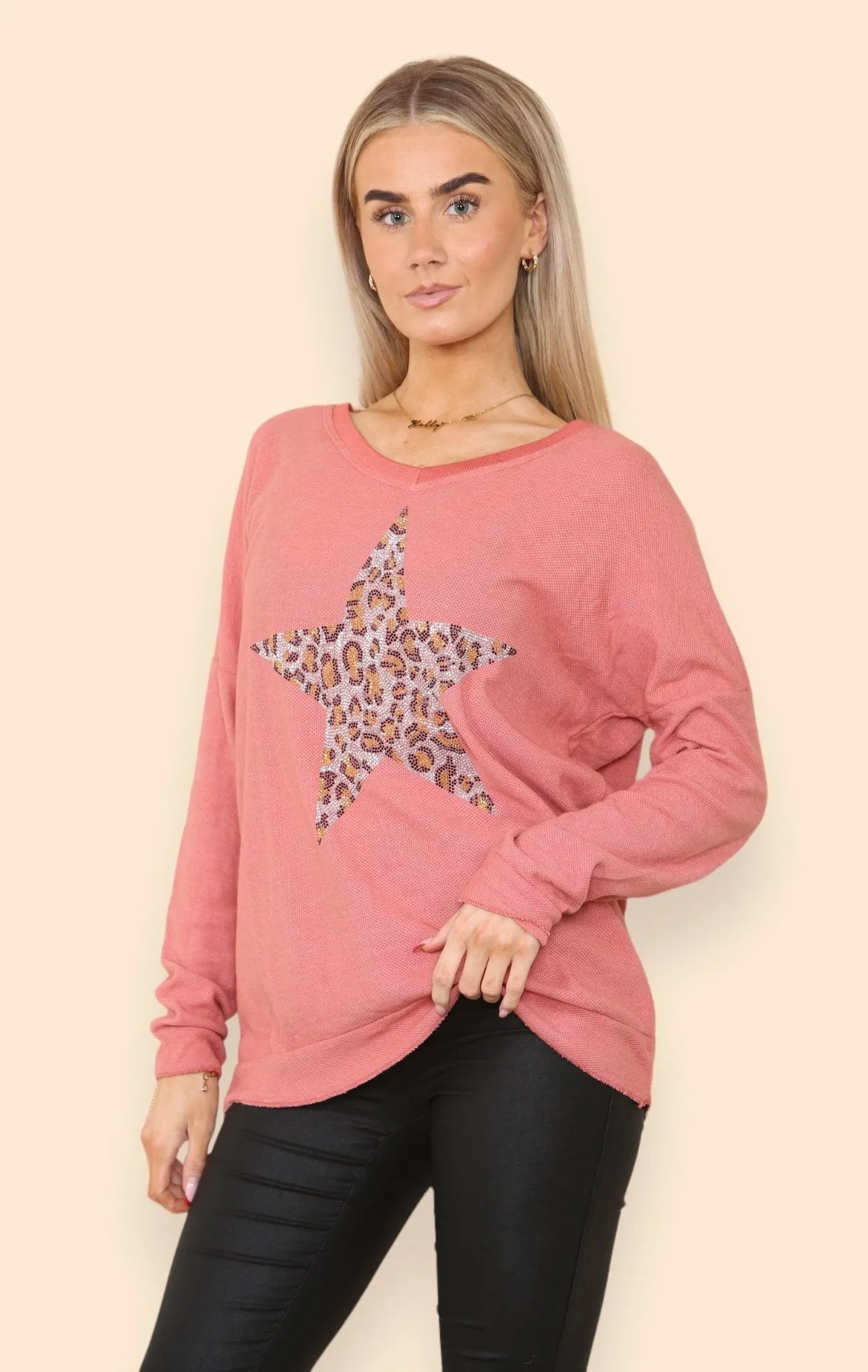 Long Sleeve Star Jumper