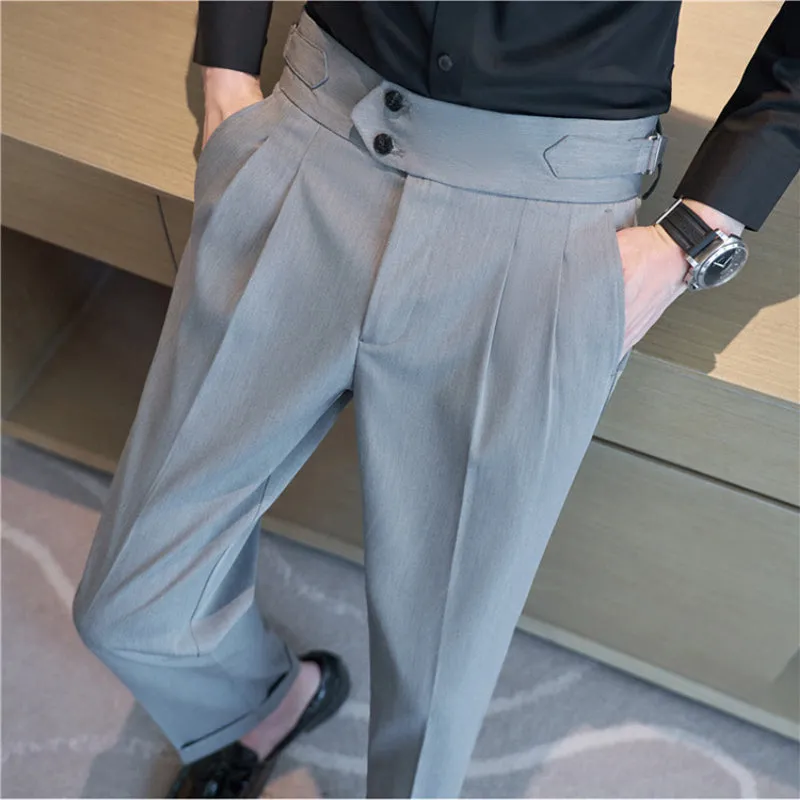 Men Business Slim Casual Dress Pants