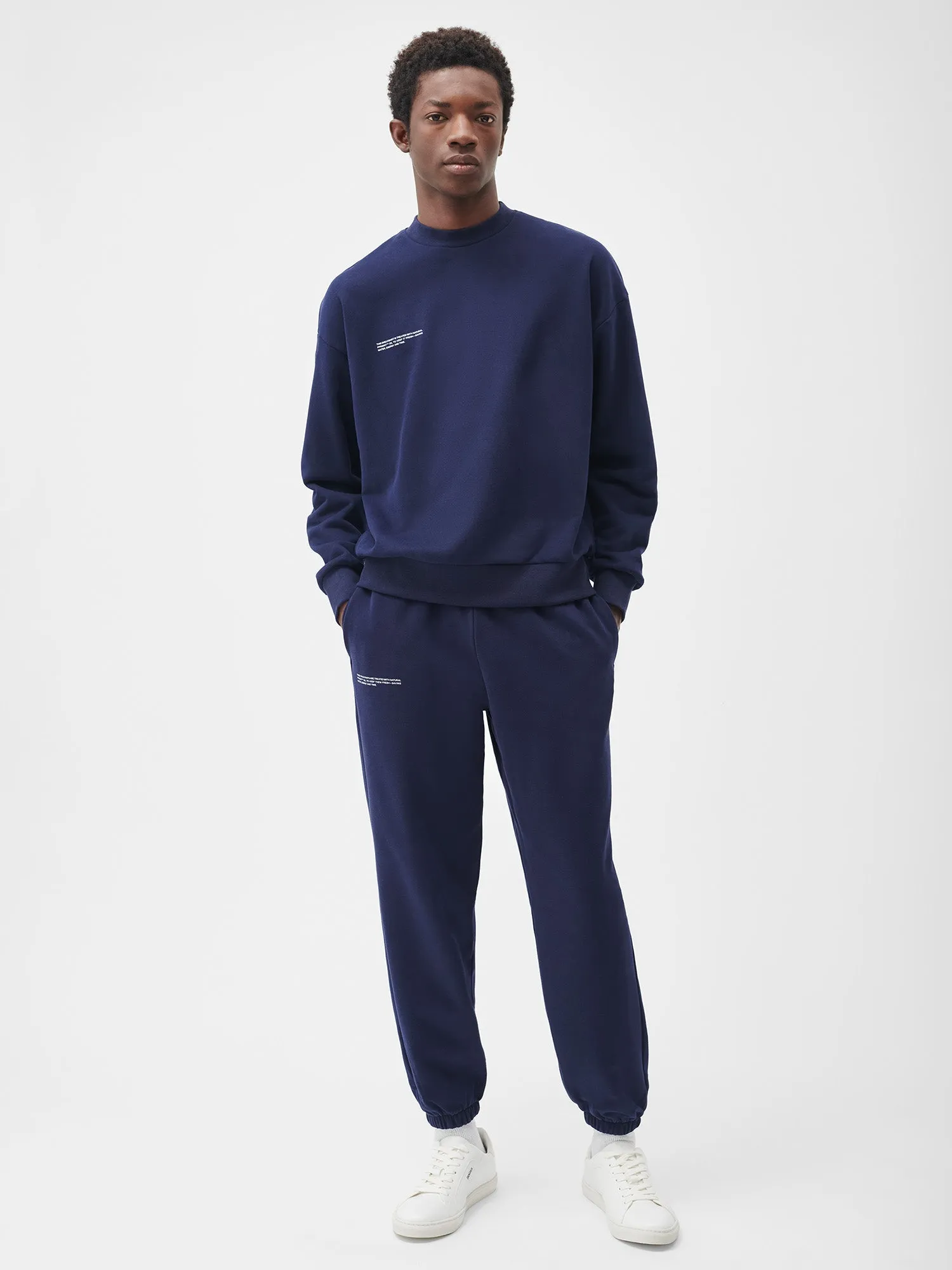 Mens 365 Midweight Track Pants—navy blue