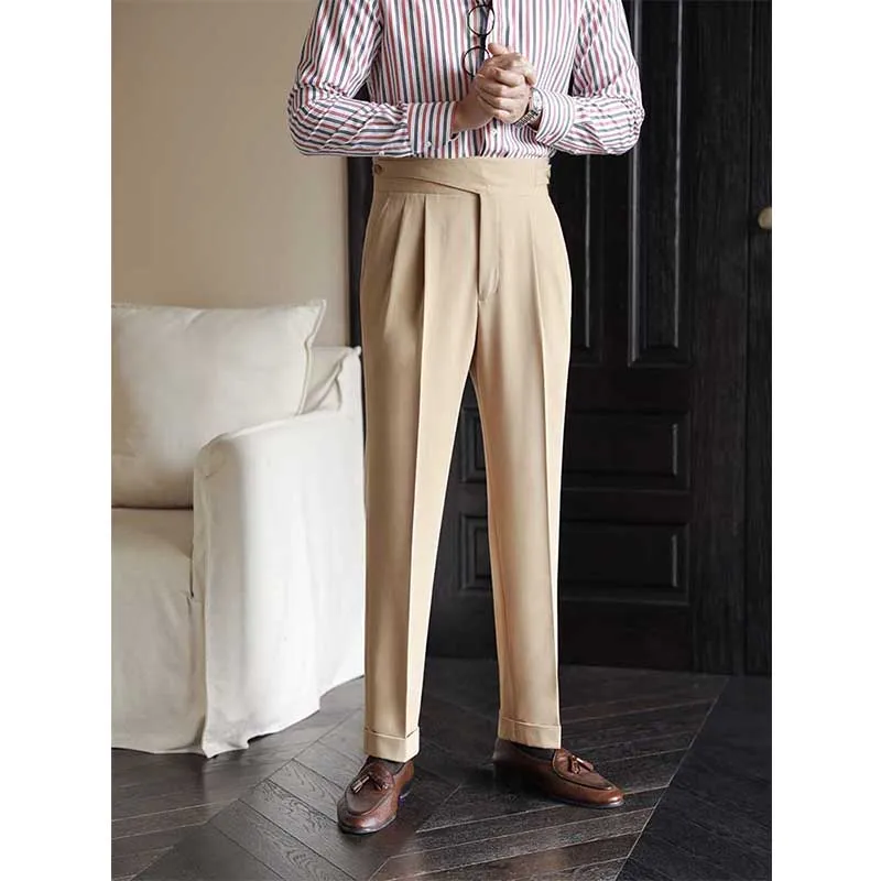 Men's Business Vintage British Pants