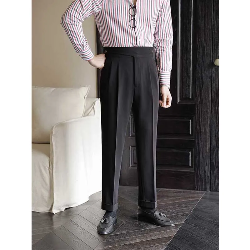 Men's Business Vintage British Pants