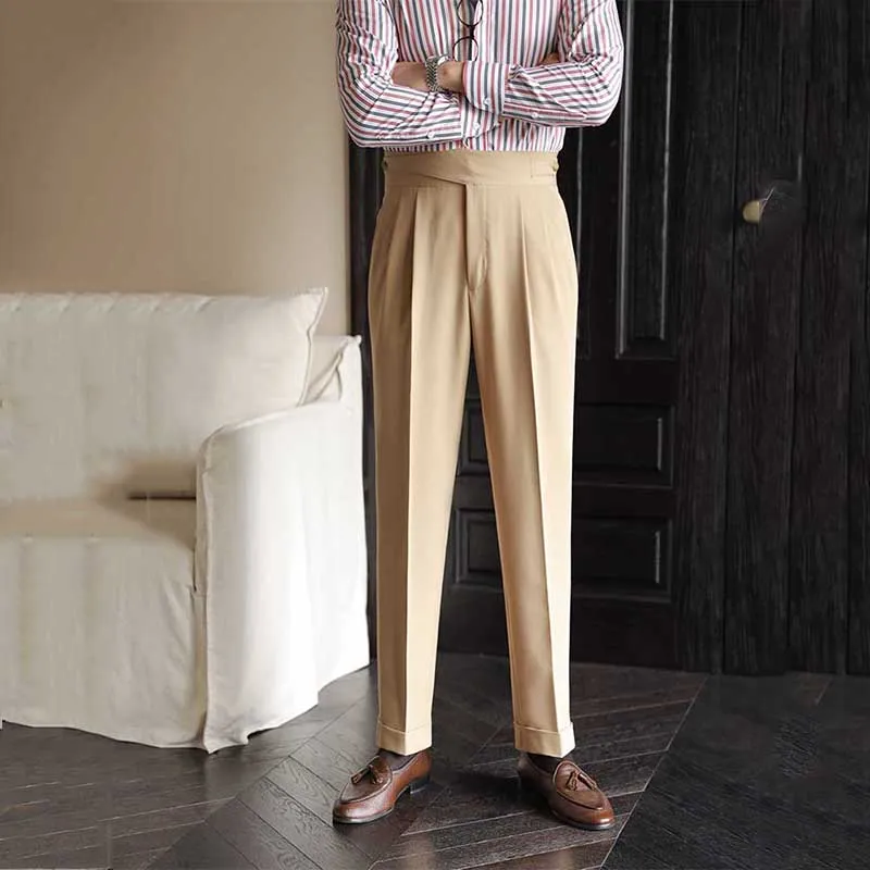 Men's Business Vintage British Pants