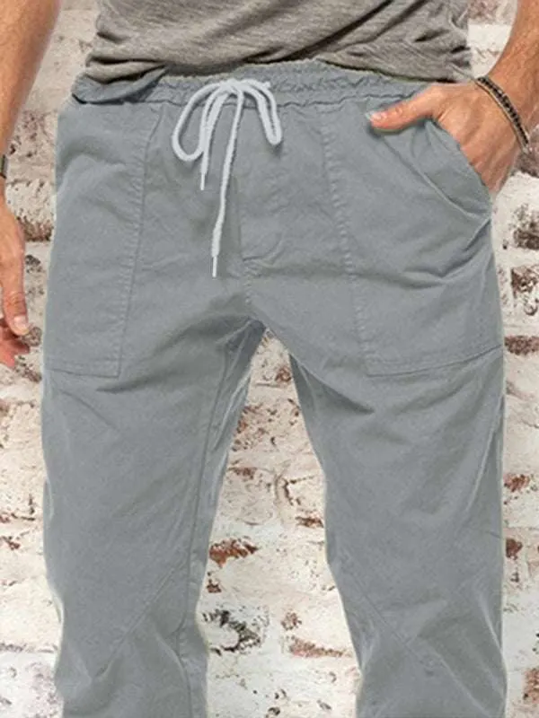 Men's casual pants trendy loose trousers