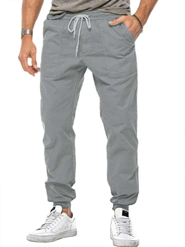 Men's casual pants trendy loose trousers