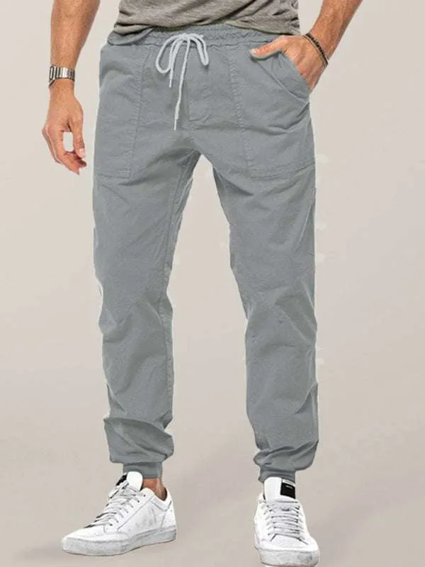 Men's casual pants trendy loose trousers