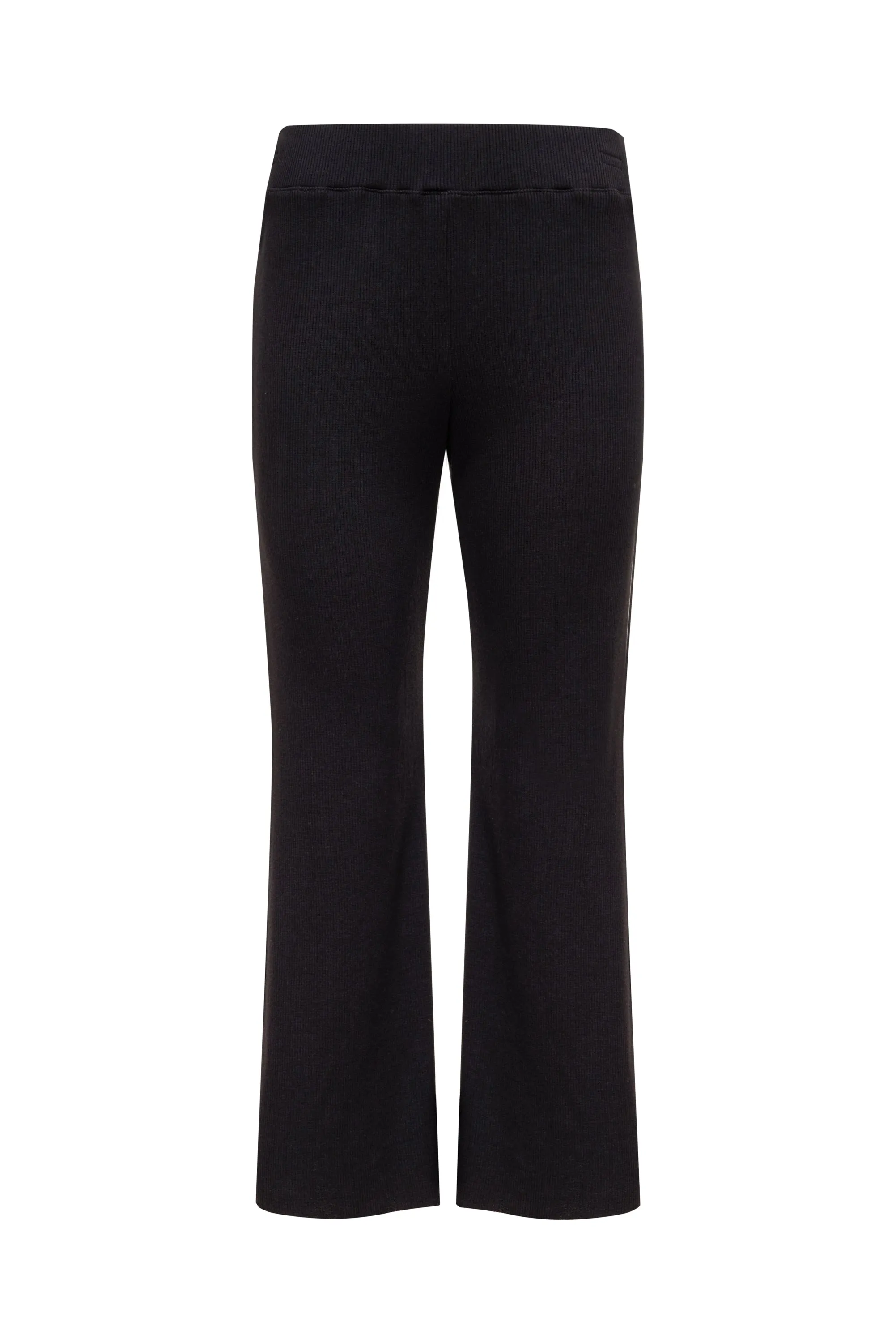 Monrow Ribbed Kick Flare Pants