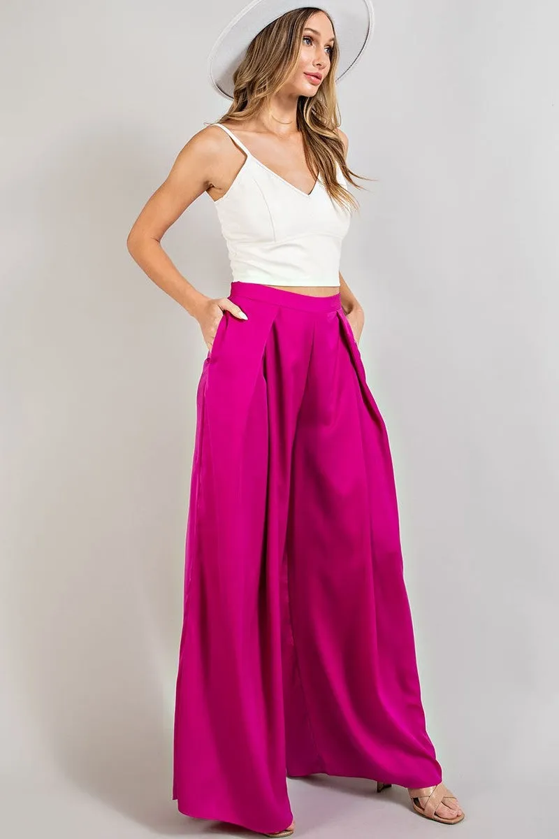 Palazzo Wide Leg Pants