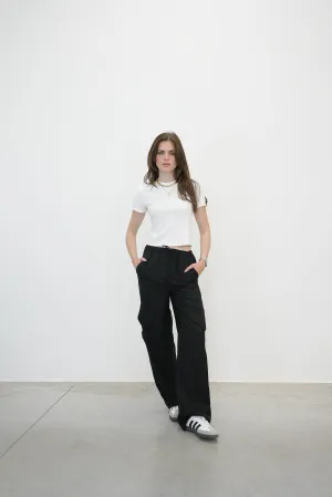 PIA TAILORED FLUID PANTS WITH POCKETS