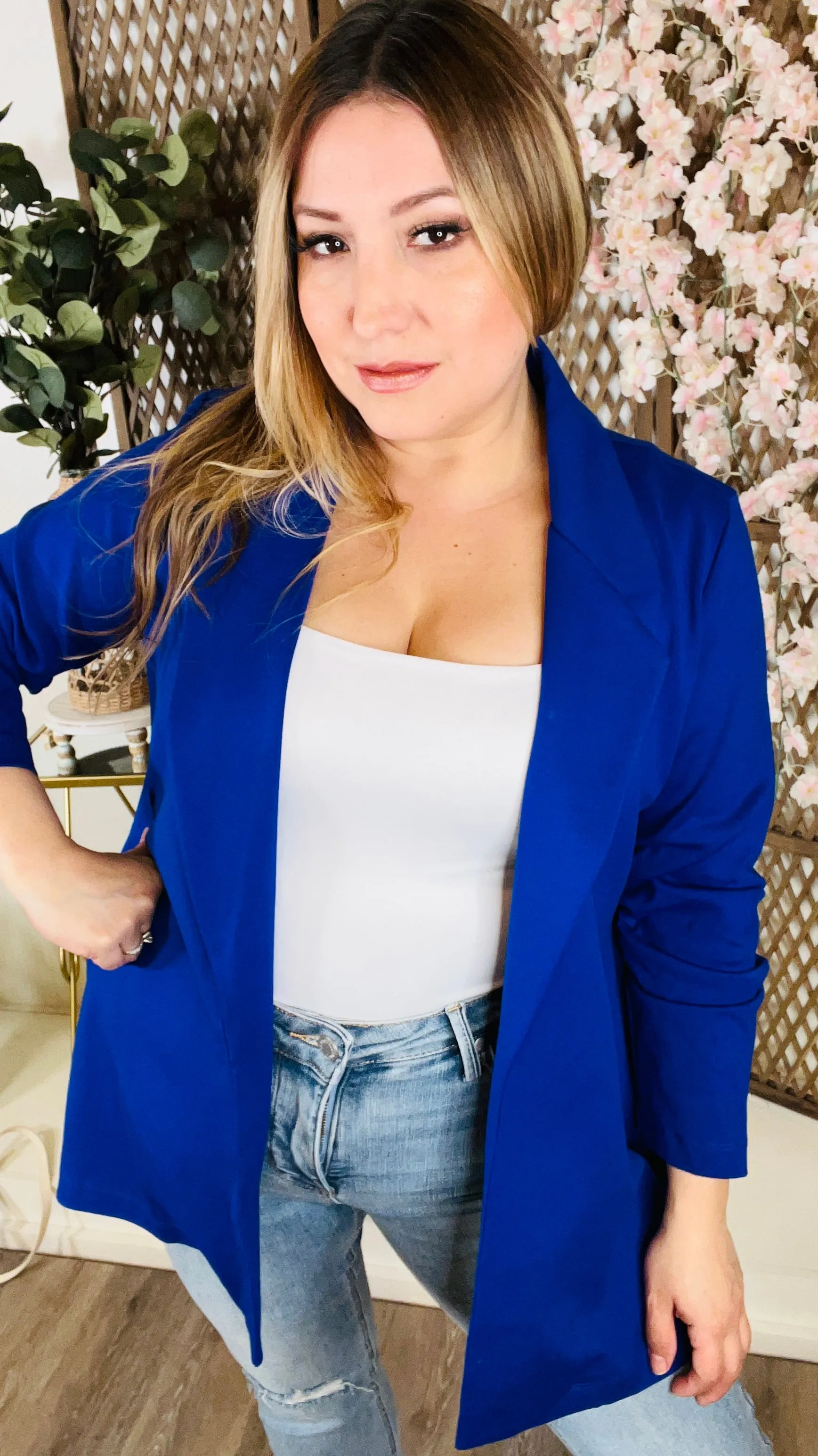 Royal Blue Magic Blazer