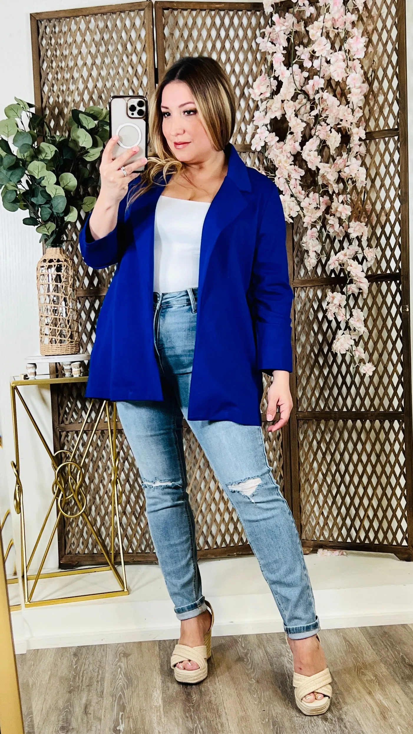 Royal Blue Magic Blazer