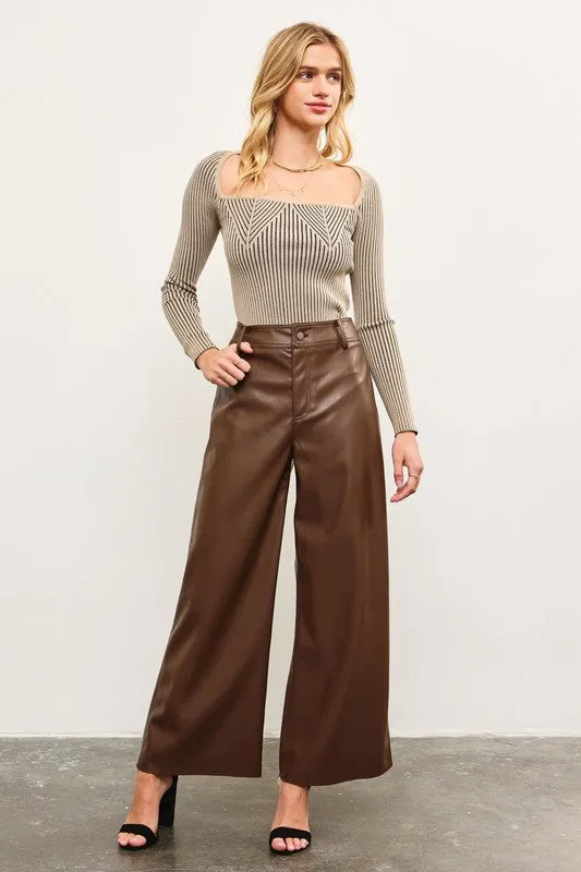 The Ashley pants- Brown