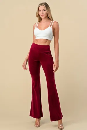 Velour High Waist Pant hi