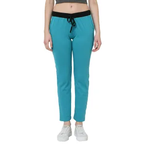 Vimal Jonney Light Blue Trackpant For Women's