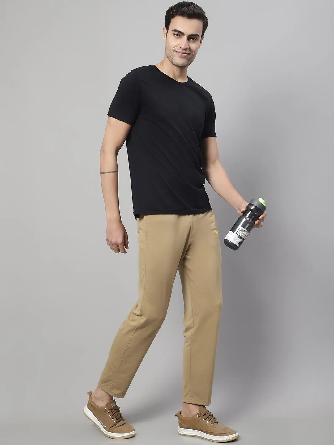 Vimal Jonney Mud Regular fit Cotton Trackpant for Men